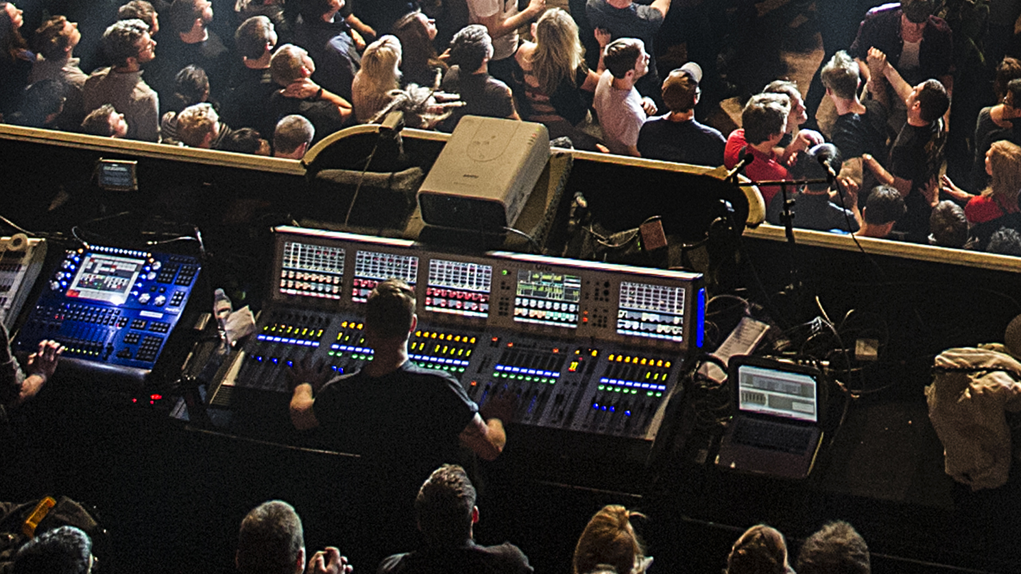 The crowd at a prog gig