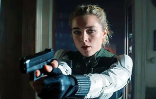 Florence Pugh as Yelena Belova in &#039;Black Widow.&#039;