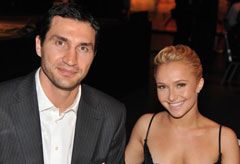 Hayden Panettiere and Wladimir Klitschko 