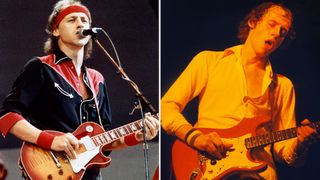 Mark Knopfler's Money for Nothing Gibson Les Paul and Sultans of Swing Fender Stratocaster