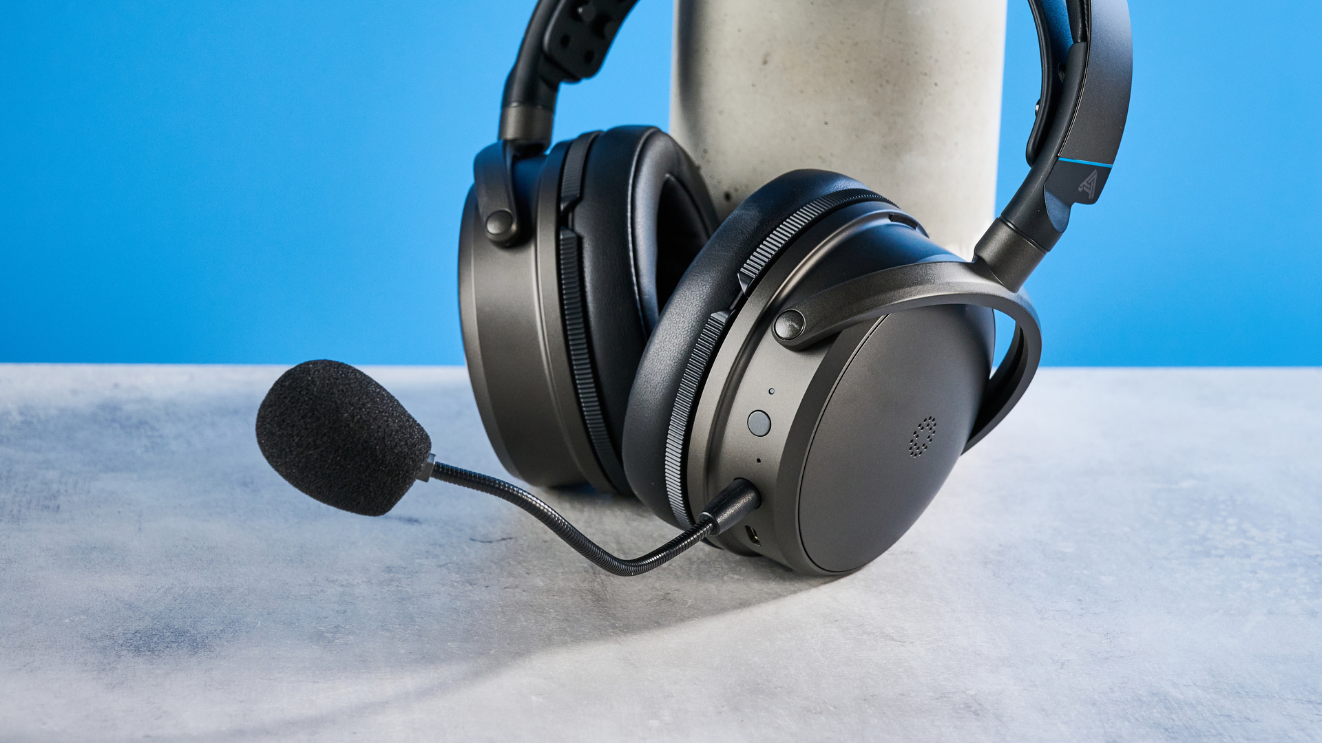 Audeze Maxwell 2 against a blue background