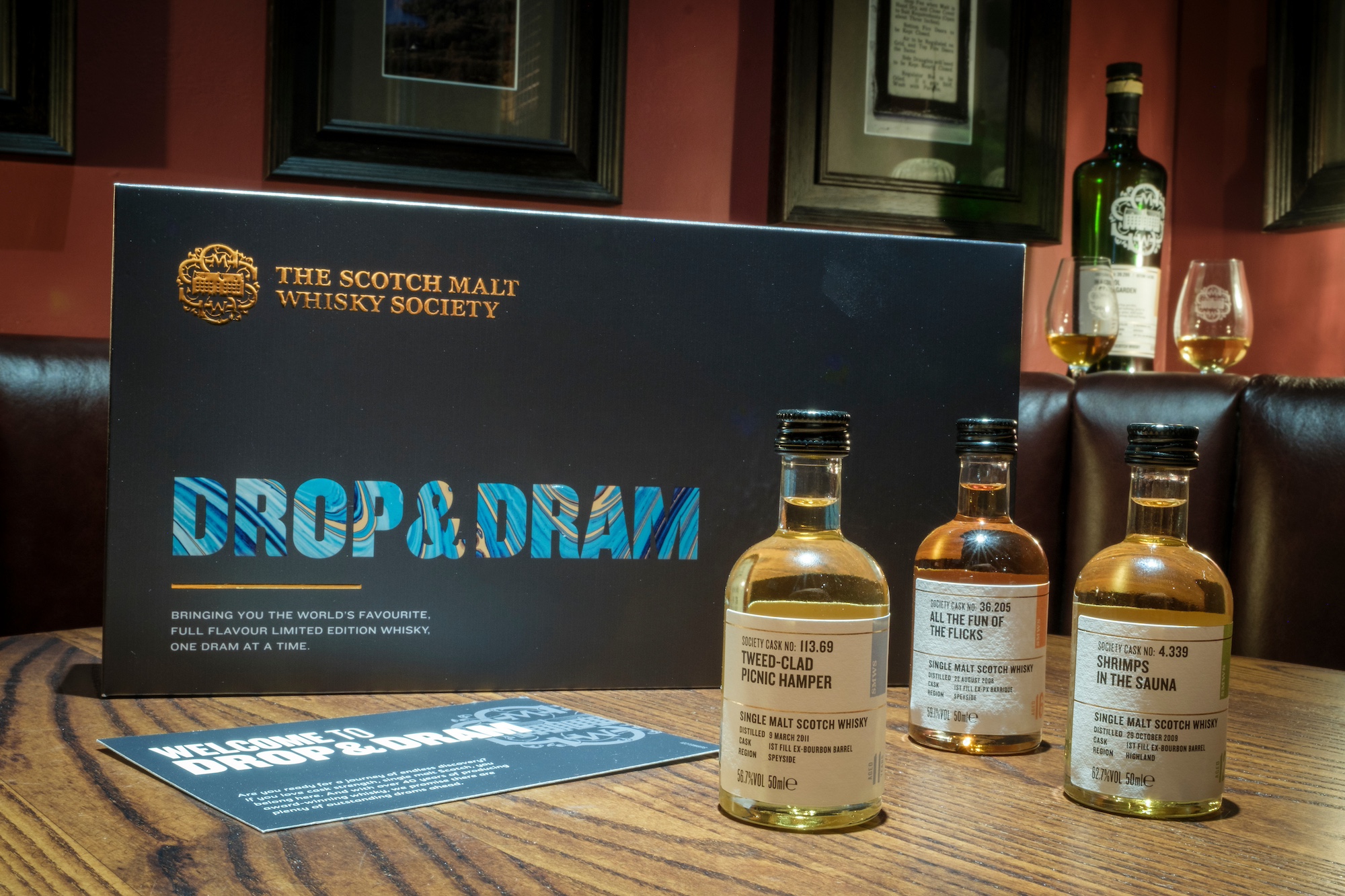 The Scotch Malt Whisky Society's new monthly subscription is a Christmas miracle