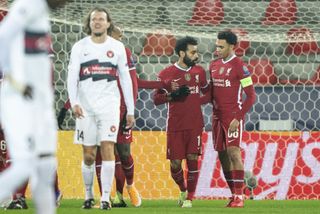 Mohamed Salah netted for Liverpool
