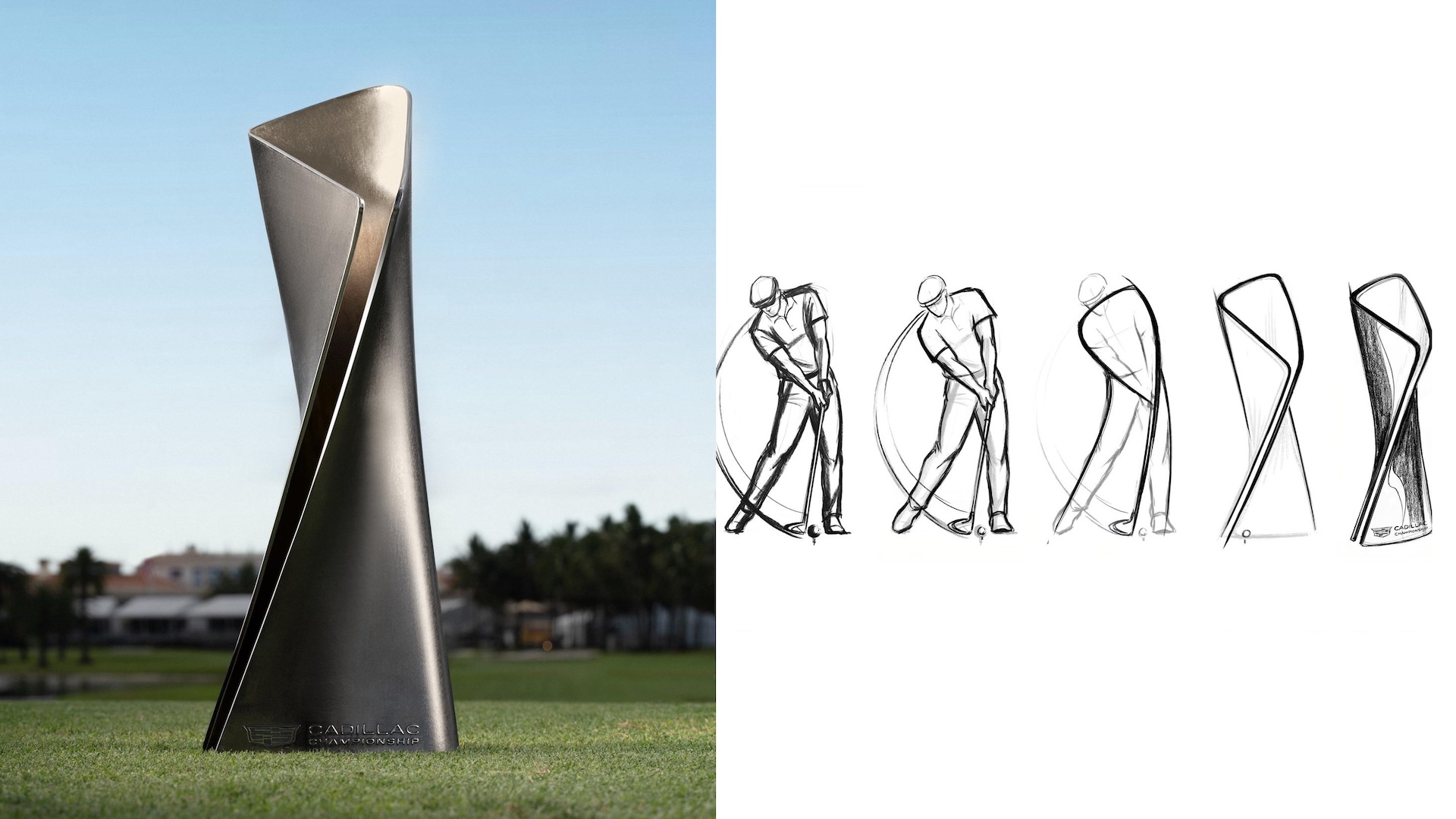 The golf tournament's new design comes out swinging.