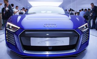 Front view of Audi R 8 2