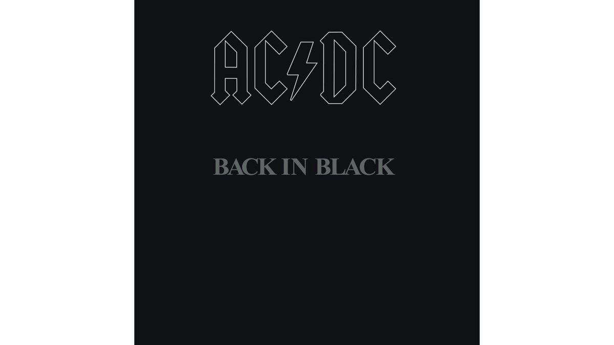 AC/DC &#039;Back in Black&#039; album artwork