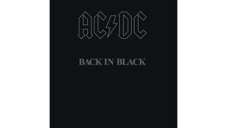 AC/DC 'Back in Black' album artwork