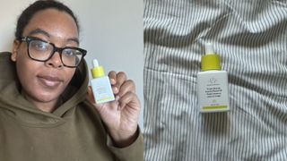 Ariel Baker holds the Drunk Elephant Marula Oil