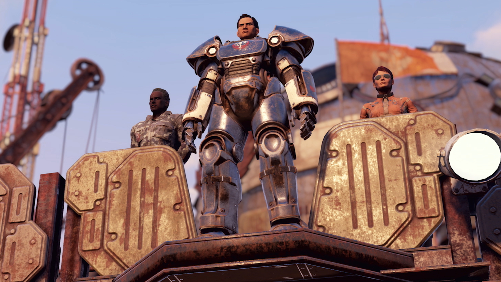 Fallout: 76 Steel Reign key art