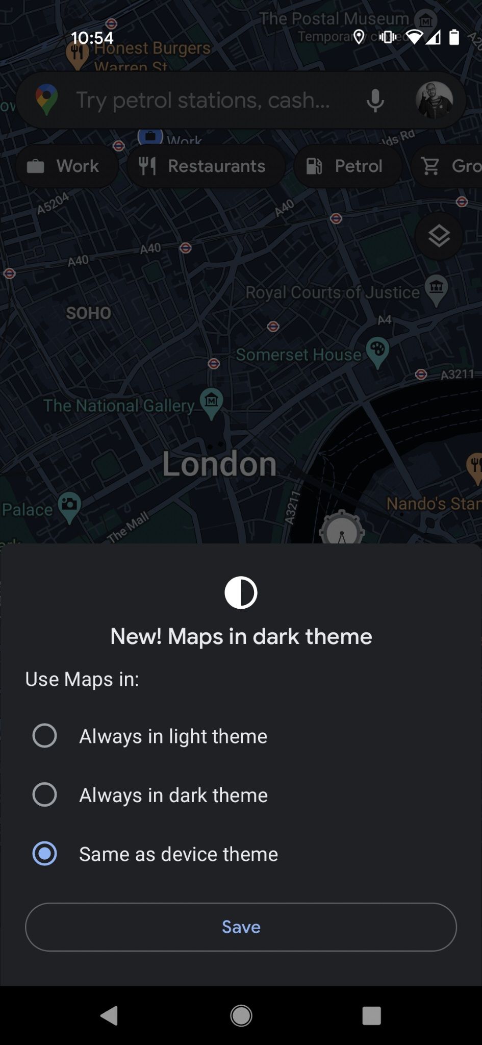 How to turn on Google Maps dark mode  Tom's Guide