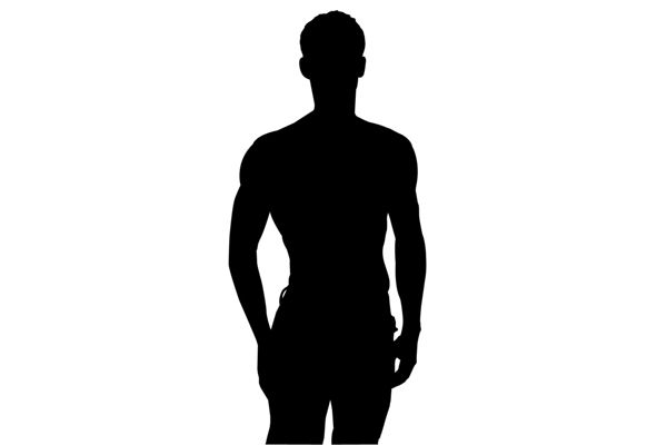 Cover model silhouette