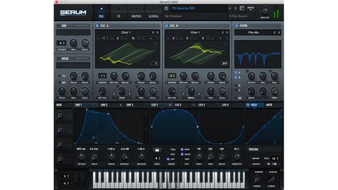 serum vst and components are there but won
