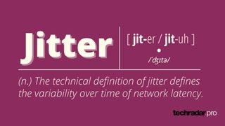 VoIP jitter definition: (n.) The technical definition of jitter defines the variability over time of network latency.