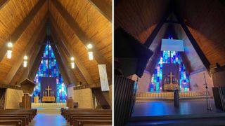 Concordia Lutheran Church Projection Screen