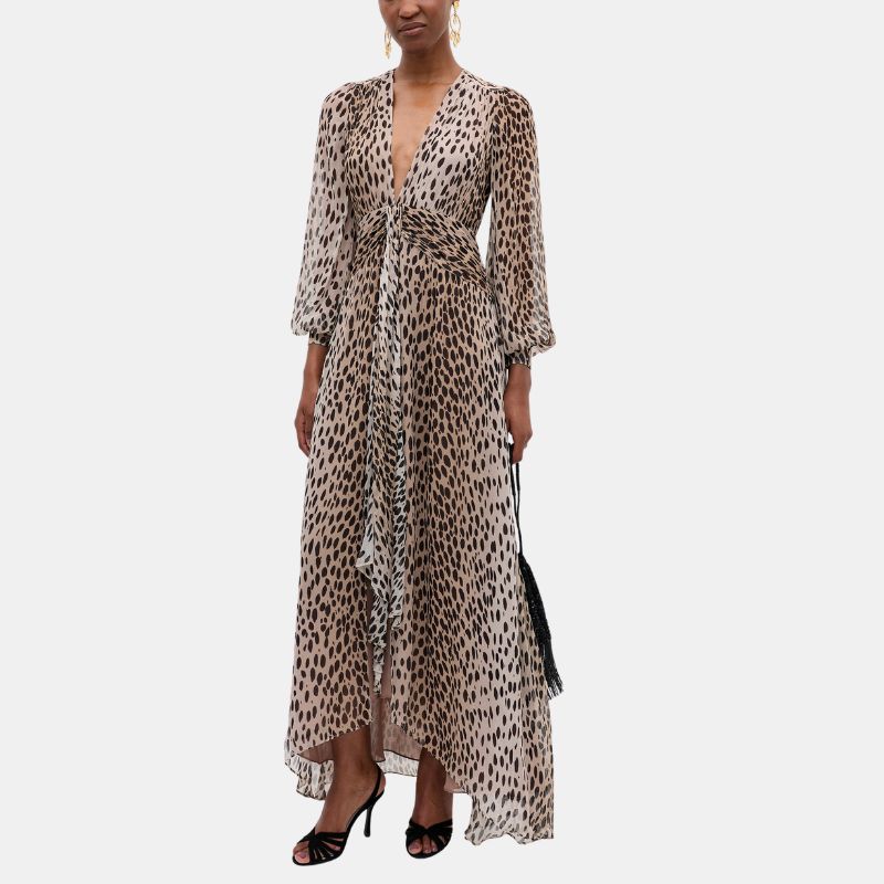 Image of leopard print dress