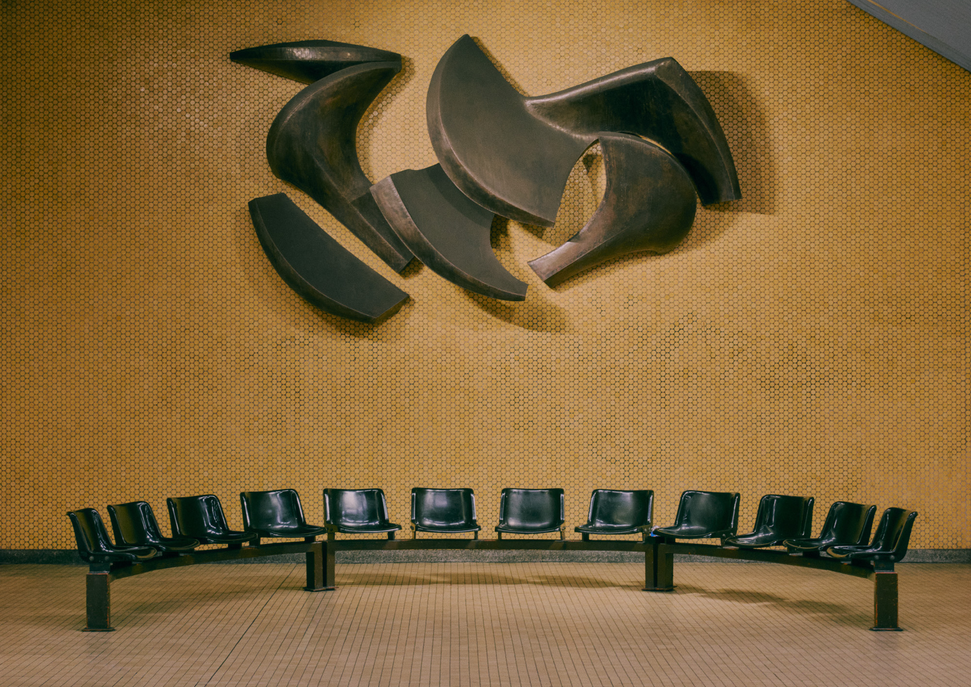 belgian modernism, colourful spaces of the post war 20th century