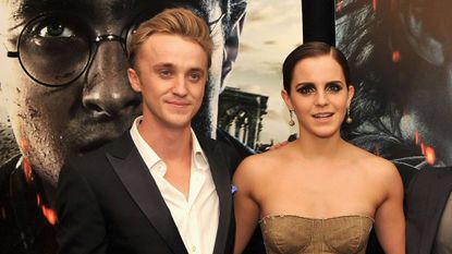 Tom Felton and Emma Watson