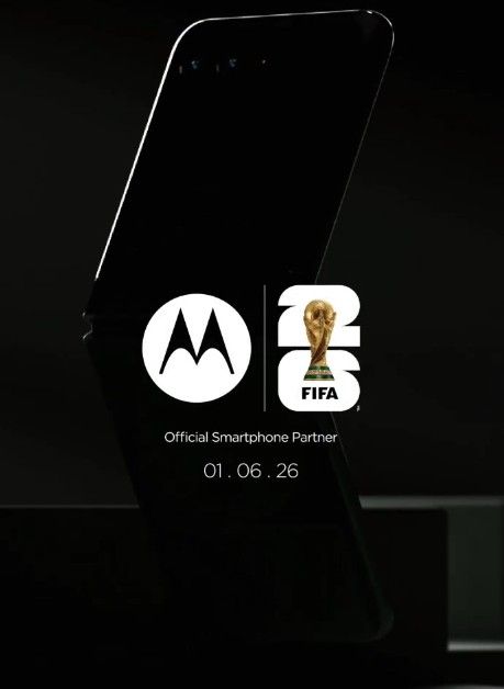 Motorola Razr with the FIFA World Cup logo