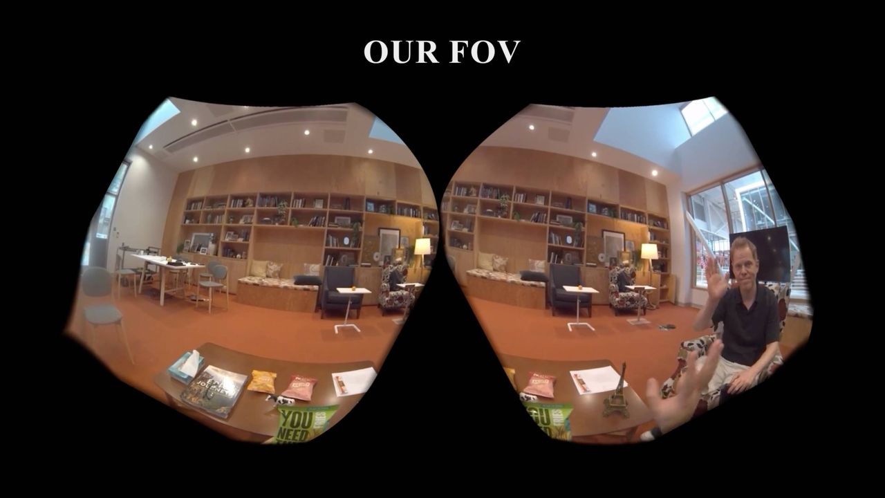 Meta Protoype VR and MR field of view images