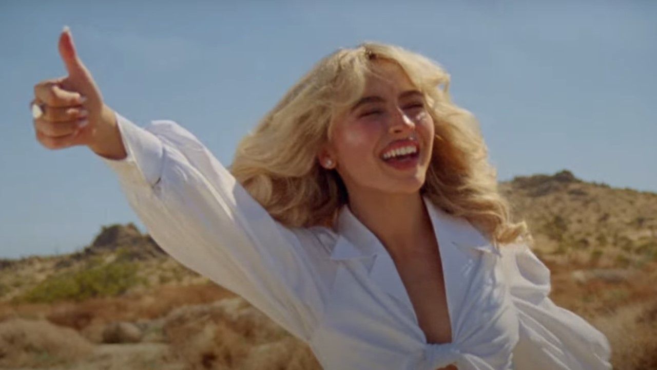 Sabrina Carpenter Rapping After Sabrina Carpenter's Latest Album Cover Sparked A Viral Debate ...