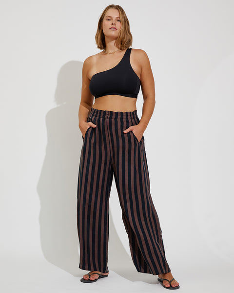 Day Trip Pant - Sport Stripe: Jet / Stormy