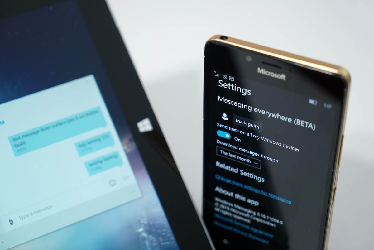 How To Use Messaging Everywhere In Windows 10 Windows Central 7028