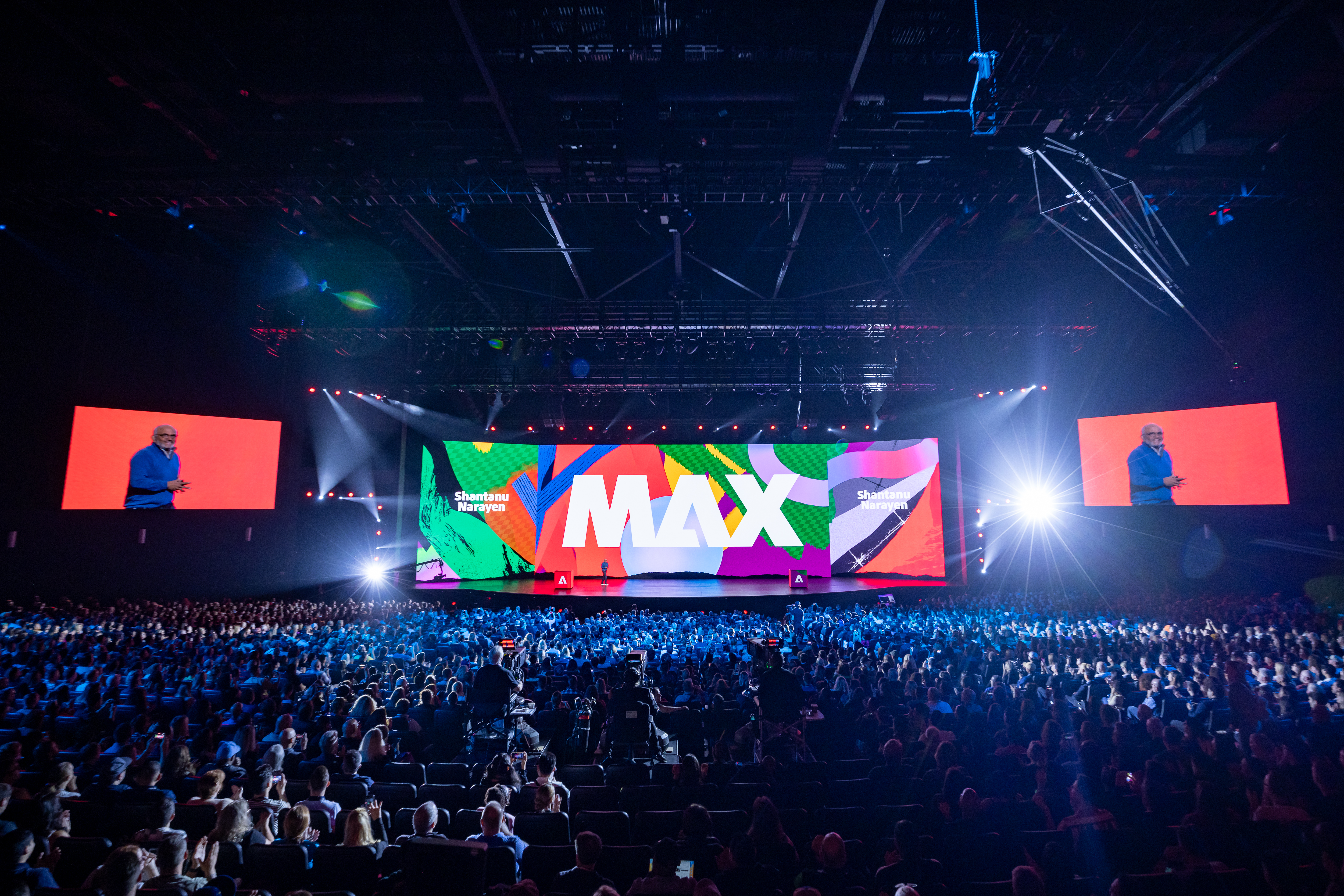 Adobe Max live