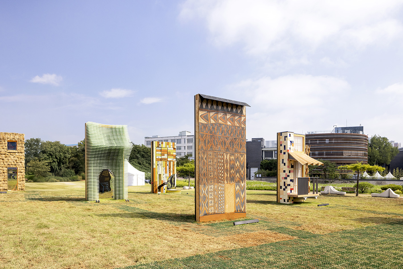 installation at the 2025 seoul architecture biennale