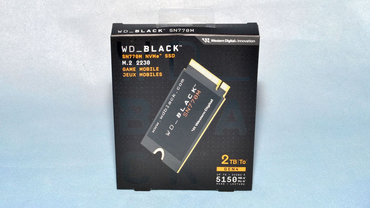2TB WD Black SN770M (2230) SSD
