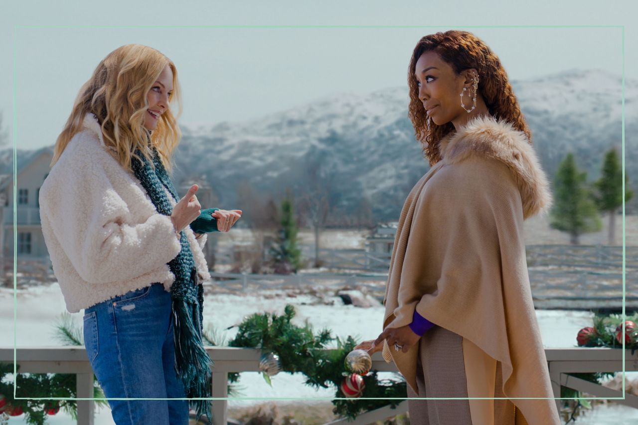 Heather Graham as Charlotte, Brandy Norwood as Jackie in Best. Christmas. Ever!