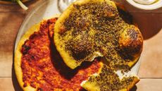 manouchet za’atar (za’atar-topped breads)