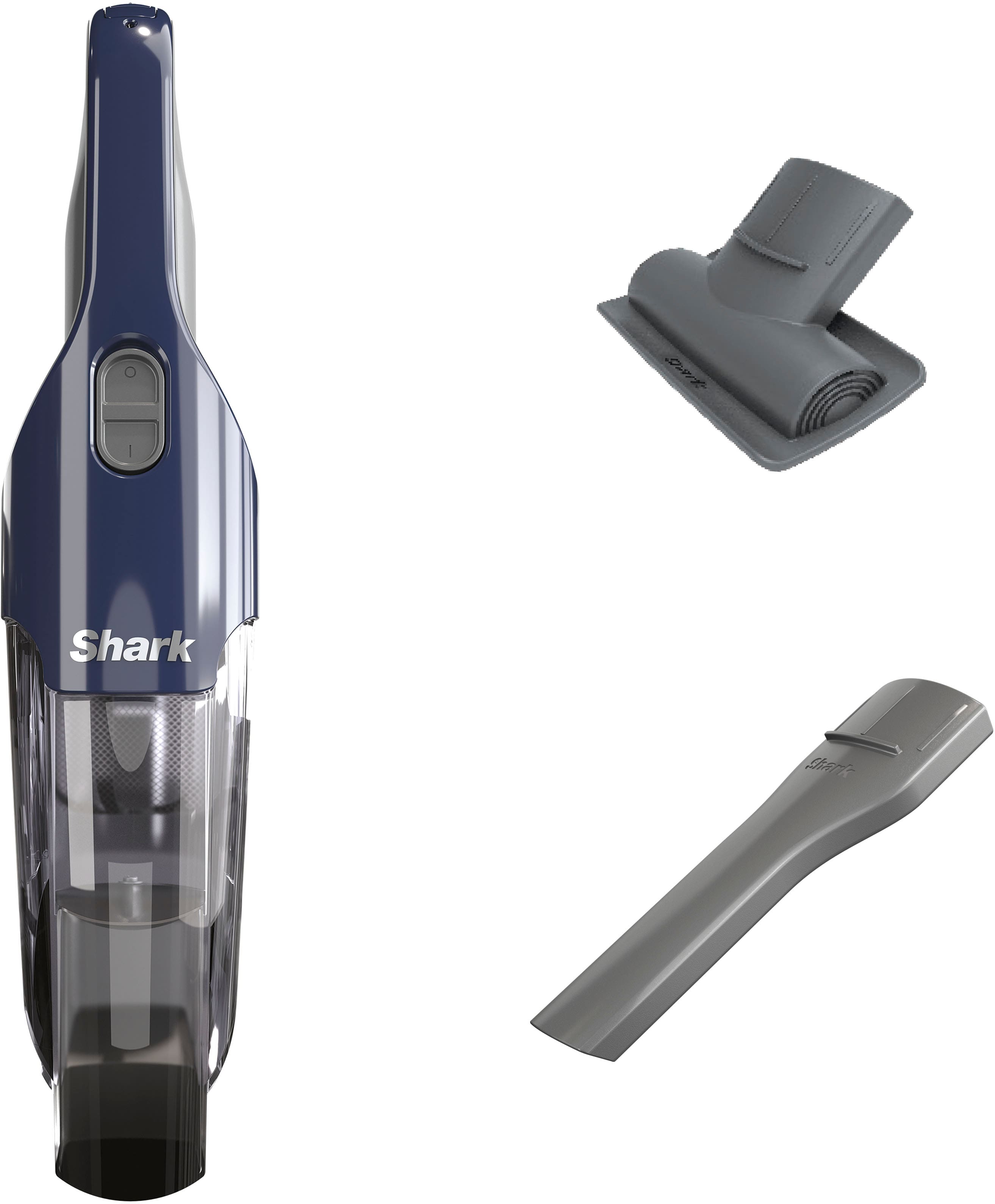 Shark - Cyclone Pet Handheld Vacuum With Hypervelocity Suction, Petextract Hair Tool - Navy Blue