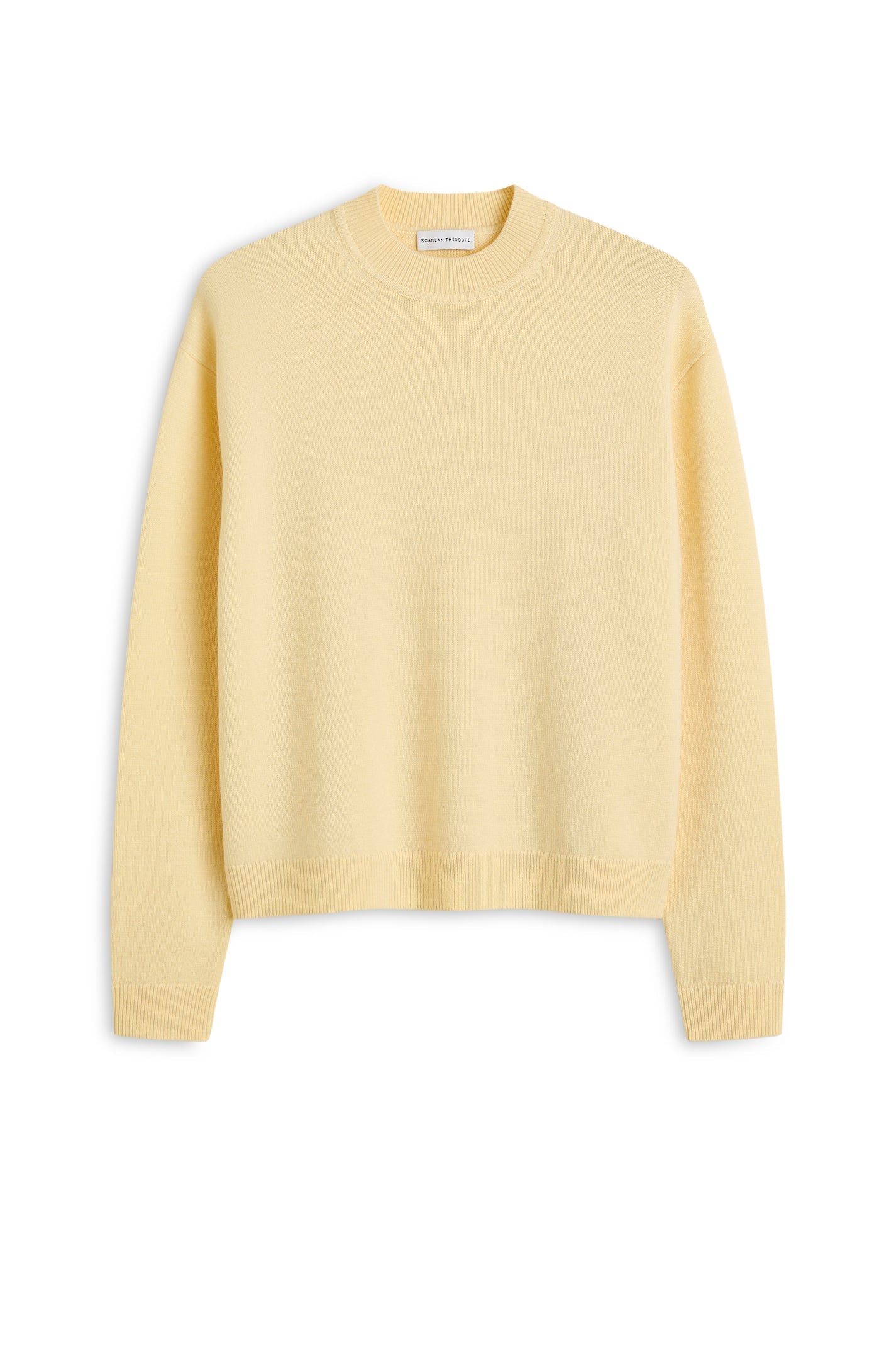 Cashmere Wool Crew Sweater - French.vanilla