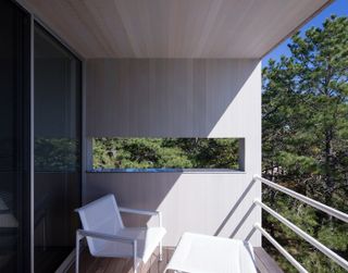 House in the Dune by Worrell Yeung, balcony