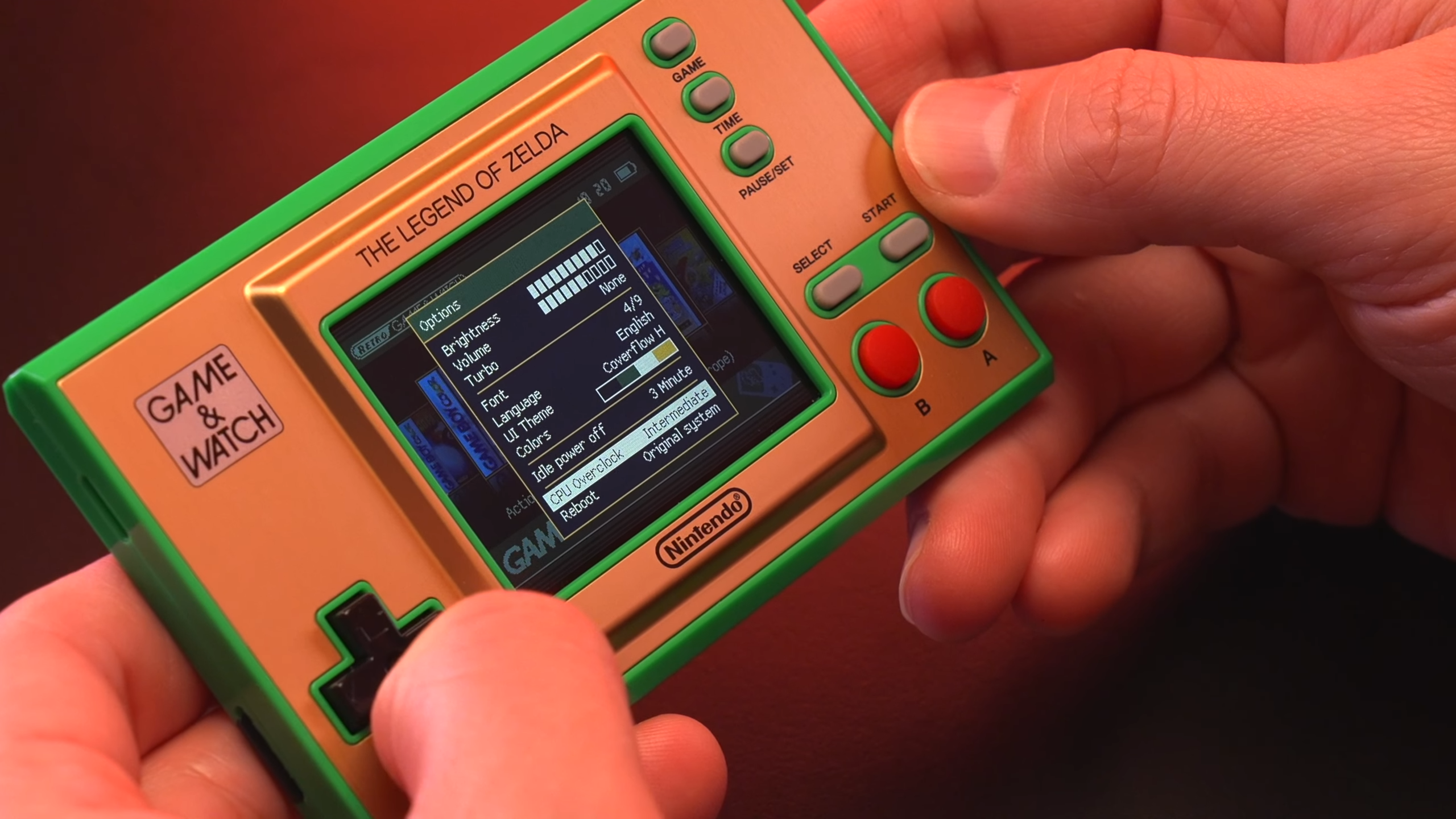 تعديل لعبة نينتندو & شاهد لتكون مضاهاة الرجعية المناسبة المحمولة