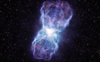 Artist’s Impression of Outflow Ejected from Quasar SDSS J1106+1939 1920