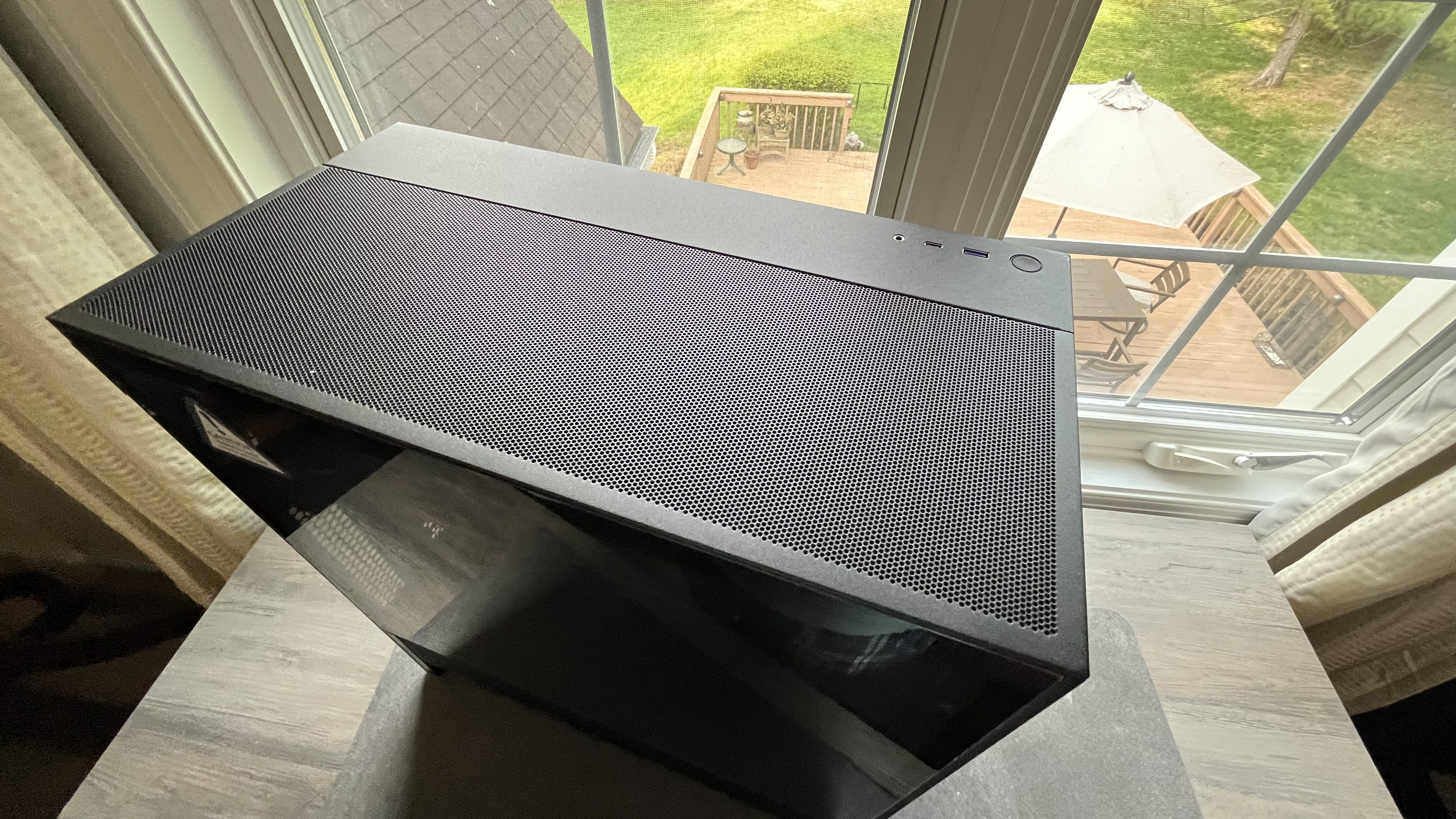 A NZXT Player PC (5070 Intel Edition) sitting on a desk