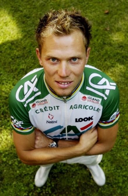 Hushovd as a first year pro in 2000