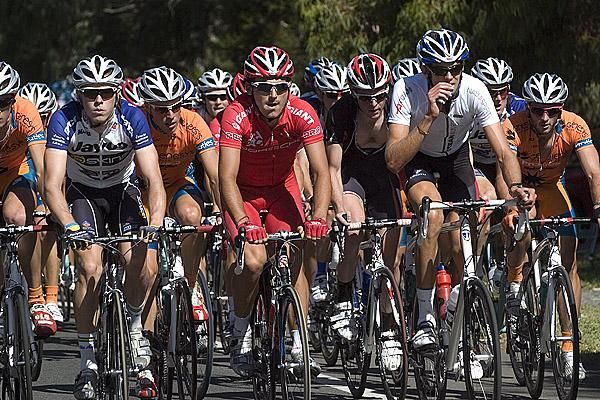 Action from the men's under 23 road race championship in Buninyong.