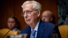 Senator Mitch McConnell is seen during a Senate Committee on Appropriations in Washington, DC