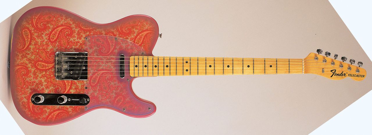 1968 Fender Telecaster Paisley guitar