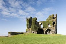 The ruined castle at Ballycarbery, County Kerry, Ireland.