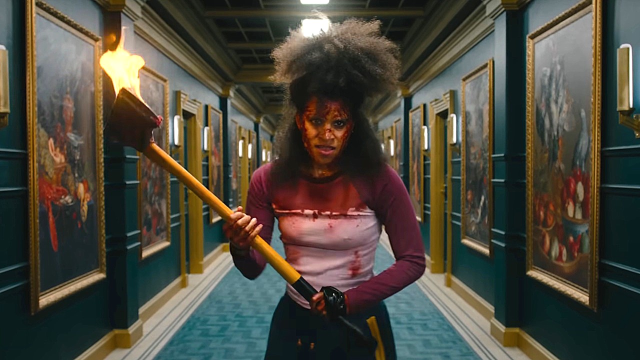 Zazie Beetz is shown in the trailer for They Will Kill You.