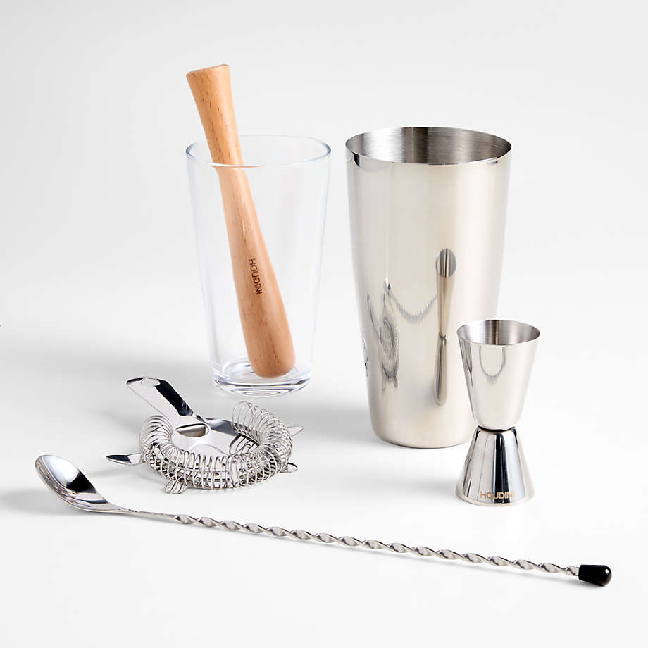 crateandbarrel, Houdini 5-piece Bar Tool Set