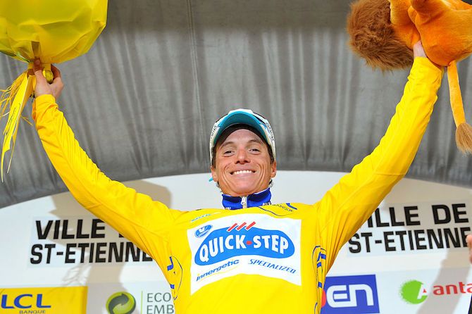 In yellow at the 2009 Paris-Nice