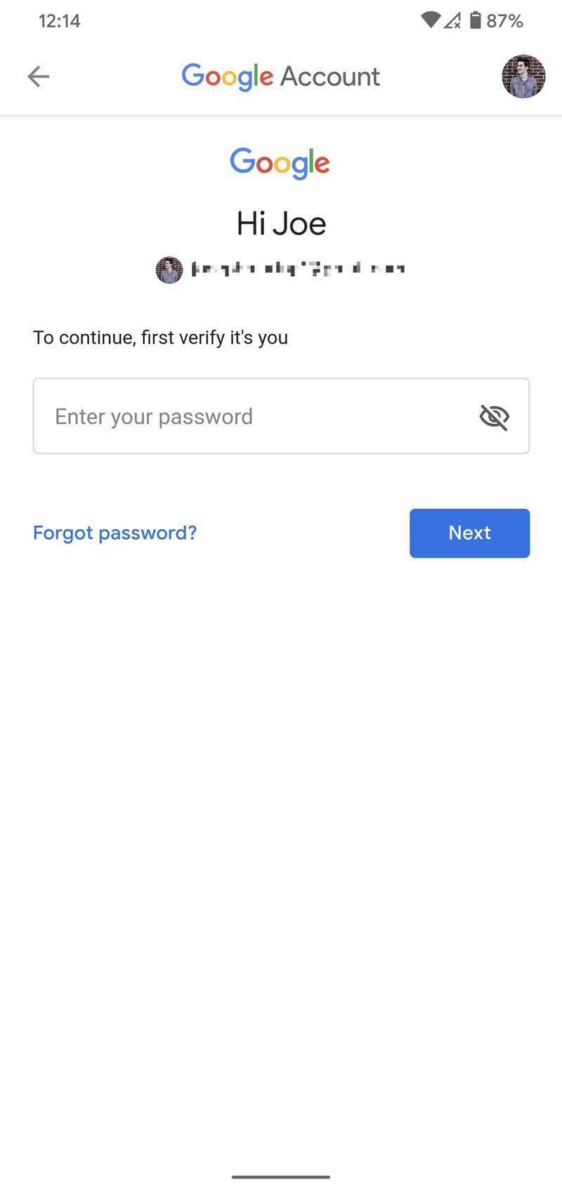 google id ka password change karna hai