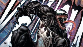 Venom looking scary.
