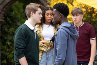 There are terrible repercussions when Joseph and DeMarcus go head to head this week in Hollyoaks. 