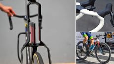 tech predictions montage shows Look bike, Gravel worlds win, and Pinarello handlebars