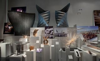 Housed in the V&A's Porter Gallery, immediately adjacent the main entrance, the exhibition is a wunderkammer of engineering experiments from Heatherwick Studio